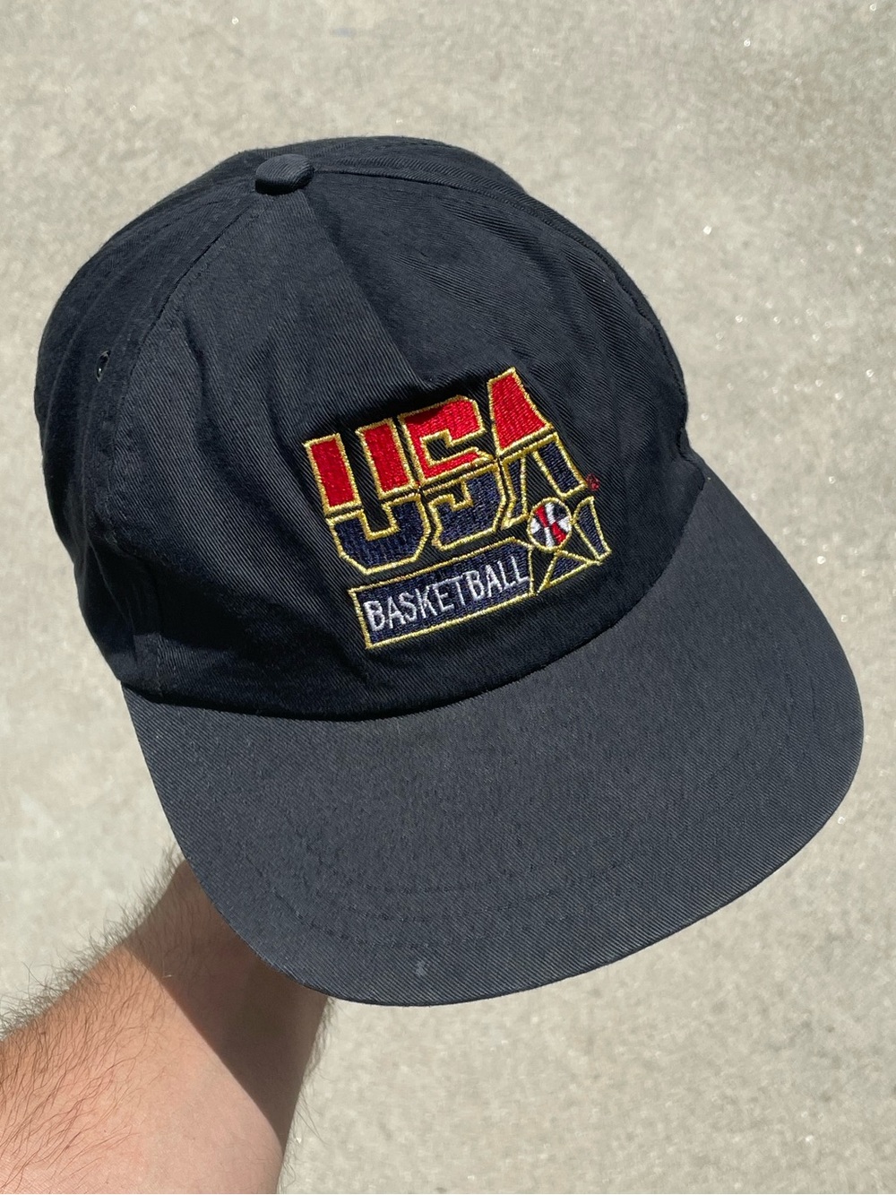 Vtg 1992 McDonalds Promo USA Basketball Dream Team Snapback Hat